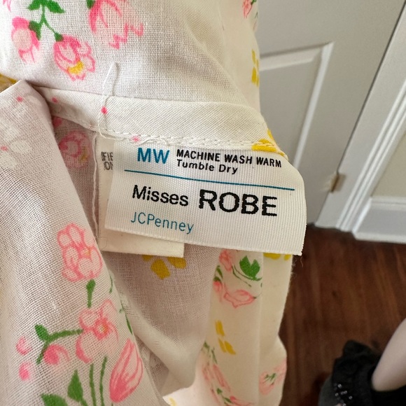 Vintage union made Peignoir set cottage core - Picture 7 of 16